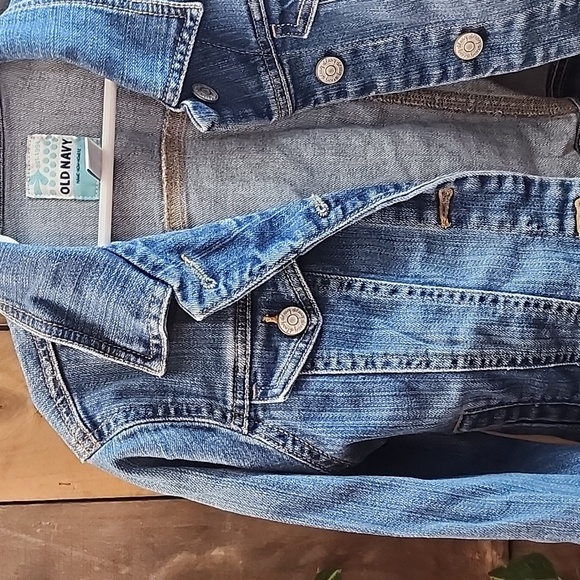 Kids Old Navy Denim Jacket size 8 - Picture 3 of 5